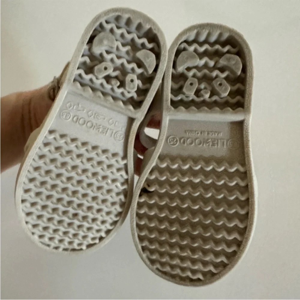 Kids Cream Sandals LIEWOOD Bre Jelly Beach Water Sandals girl size 8.5 toddler - Picture 3 of 7